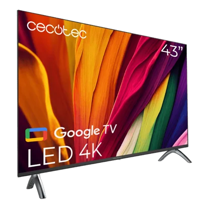 Cecotec TV 43" 4K UHD A4 series ALU40043 HDR10 Google TV Wifi