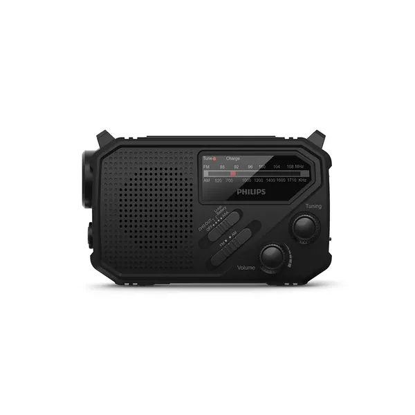 Philips TAR1609/00 radio Portátil Analógico y digital Negro