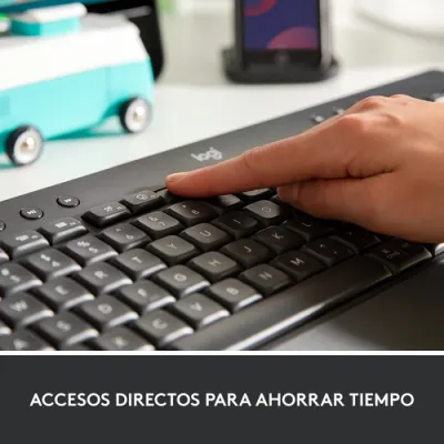 Logitech Signature K650 teclado Oficina RF Wireless + Bluetooth