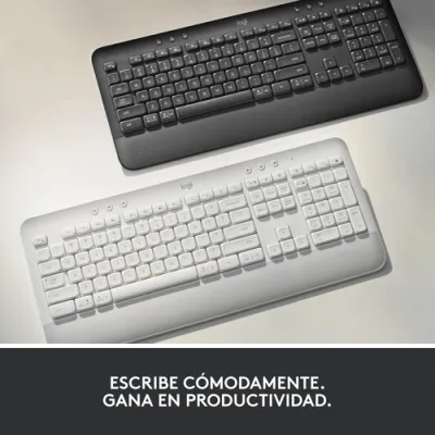 Logitech Signature K650 teclado Oficina RF Wireless + Bluetooth