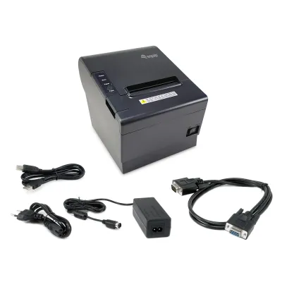Equipo Impresora de Tickets Térmica 80mm Serie/USB/RJ-45 Corte