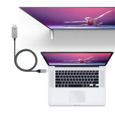 Nanocable Cable Conversor USB-C Macho a DisplayPort Macho 1.8m