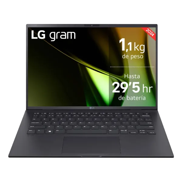 LG Gram 14Z90S Intel Core Ultra 5 125H Portátil 35,6 cm (14") WUXGA 16 GB LPDDR5-SDRAM 512 GB SSD Wi-Fi 6E (802.11ax) Windows 11