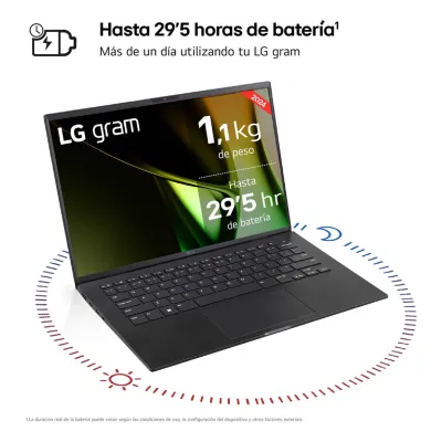 LG Gram 14Z90S Intel Core Ultra 5 125H Portátil 35,6 cm (14")