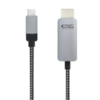 Nanocable Cable Conversor USB Tipo-C a HDMI Macho/Macho 1.8m