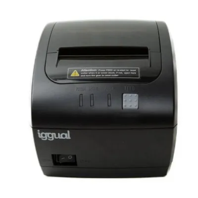 iggual TP7001 Impresora Térmica de Tickets USB+RS232+RJ45 Negra iggual TP7001 Impresora Térmica de Tickets USB+RS232+RJ45 Negra