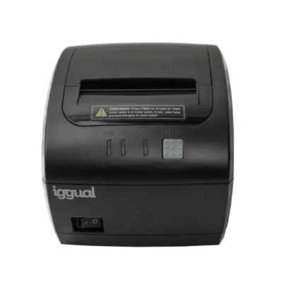 iggual TP7001 Impresora Térmica de Tickets USB+RS232+RJ45 Negra iggual TP7001 Impresora Térmica de Tickets USB+RS232+RJ45 Negra