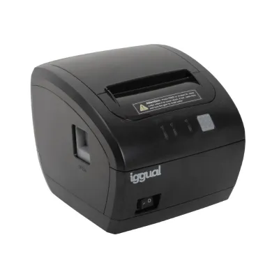 iggual TP7001 Impresora Térmica de Tickets USB+RS232+RJ45 Negra iggual TP7001 Impresora Térmica de Tickets USB+RS232+RJ45 Negra