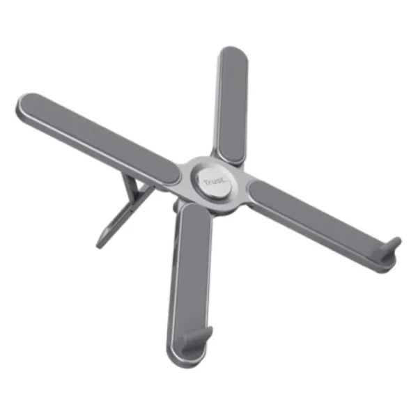 Soporte Elevador Metalico Portatil Plegable Mazy Gris Trust