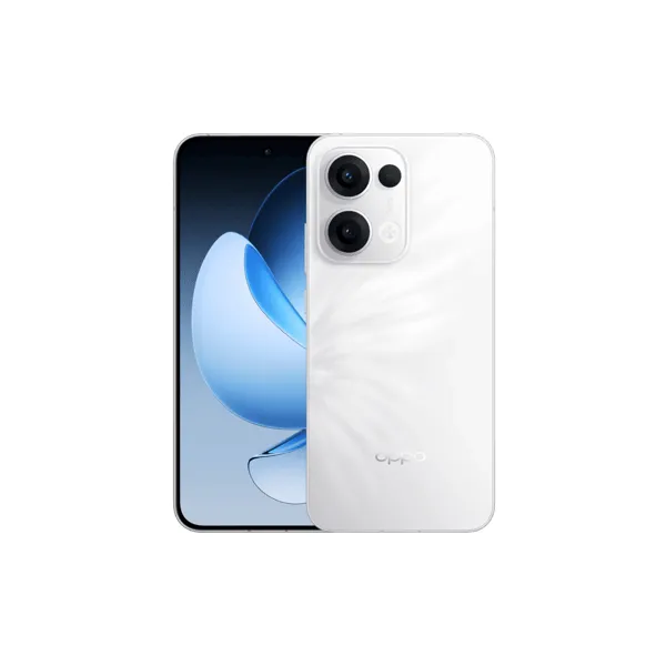 Móvil OPPO Reno13 5G Smartphone con IA 12GB/256GB 6.6" 120Hz AMOLED 1.5K 50MP IP69 5.600mAh 80W Blan