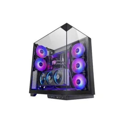 Torre PC Mars Gaming Mc-3gf Torre Atx Triple Cristal Templado 2