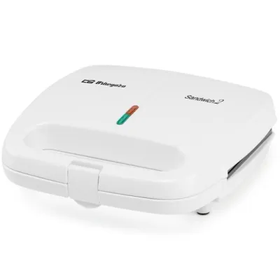 Sandwichera Orbegozo SW 4915/ 800W/ para 2 sandwiches Sandwichera Orbegozo SW 4915/ 800W/ para 2 sandwiches