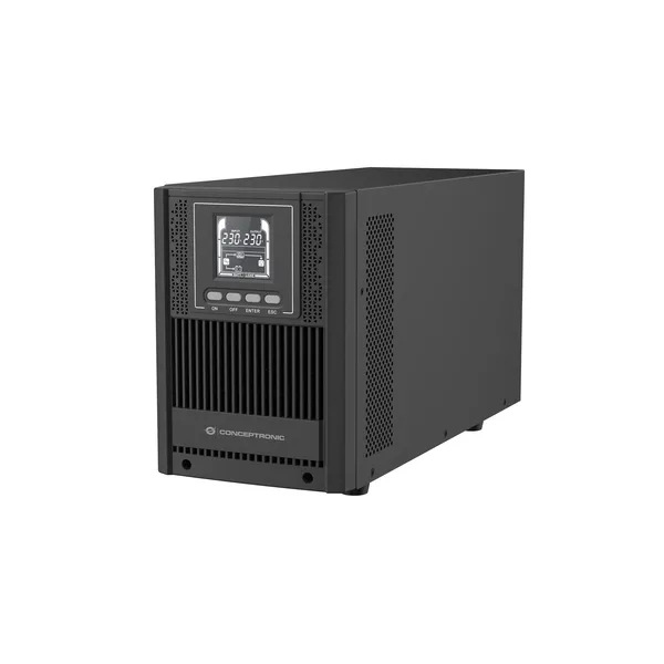 Conceptronic ZEUS52ES2K sistema de alimentación ininterrumpida (UPS) Doble conversión (en línea) 2 kVA 1800 W 4 salidas AC