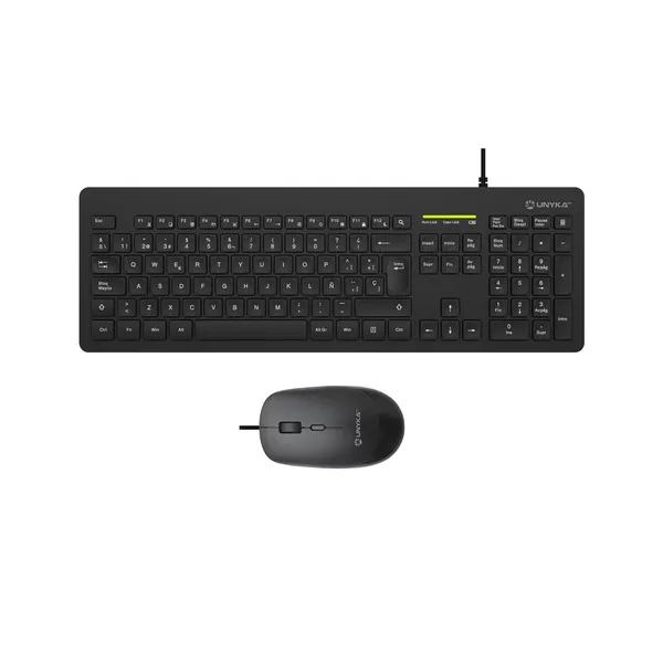UNYKAch Kit Teclado + Ratón Combo Pro MK211 Slim
