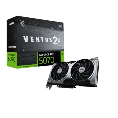 MSI GeForce RTX 5070 VENTUS 2X OC 12GB GDDR7 Reflex 2 RTX AI