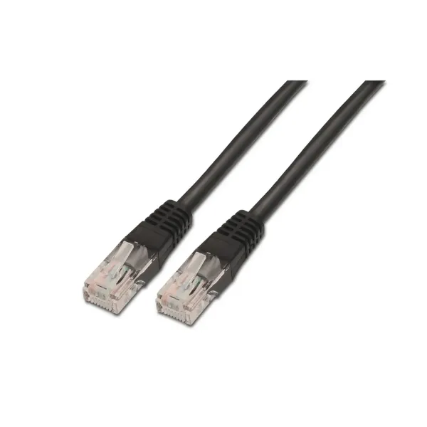Aisens Cable de Red RJ45 Cat.5e UTP AWG24 50cm Negro