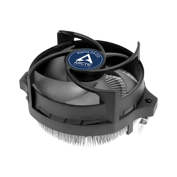 ARCTIC Alpine 23 CO Procesador Refrigerador de aire 9 cm Aluminio, Negro 1 pieza(s)