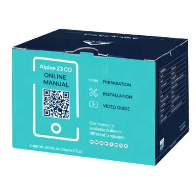 ARCTIC Alpine 23 CO Procesador Refrigerador de aire 9 cm