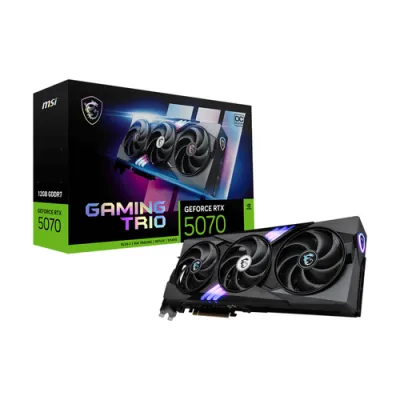 MSI GeForce RTX 5070 GAMING TRIO OC 12GB GDDR7 Reflex 2 RTX AI
