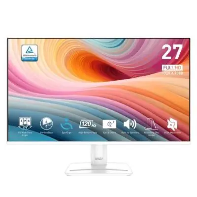 MSI PRO MP275W E2 27" LED IPS FullHD 120Hz Altavoces Adaptive MSI PRO MP275W E2 27" LED IPS FullHD 120Hz Altavoces Adaptive