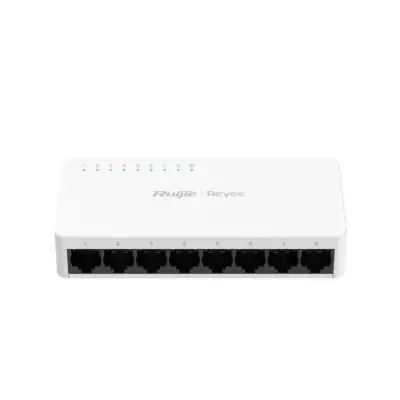 Ruijie unmanaged switch 8x10/100 rj45 plastic case Ruijie unmanaged switch 8x10/100 rj45 plastic case