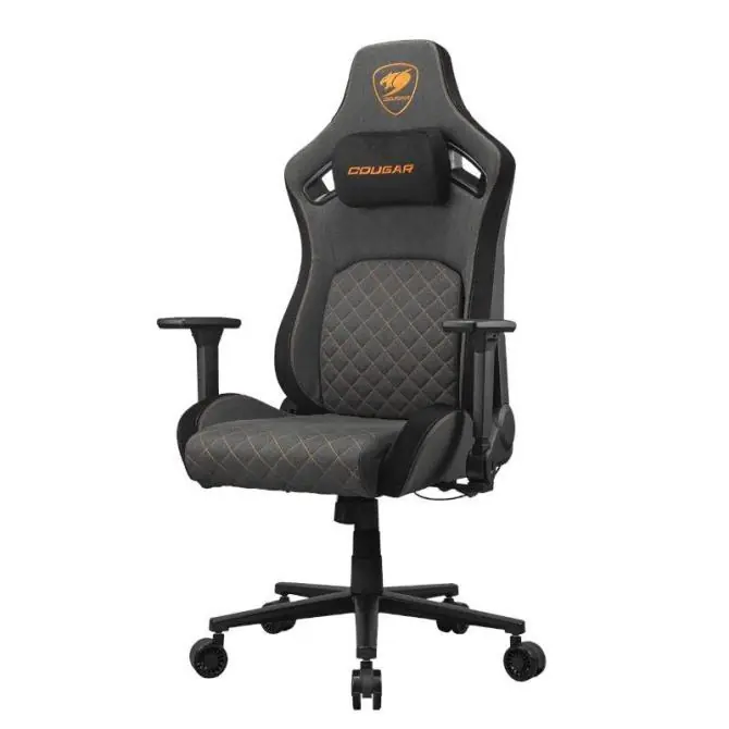 Cougar DEFENSOR GRAY F Silla Gaming Imitación de lino