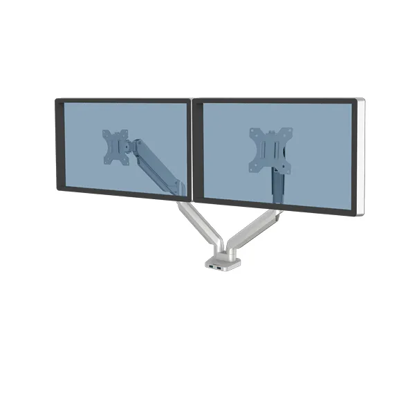 Fellowes Platinum Series 8056501 soporte para monitor 101,6 cm (40") Pared Plata