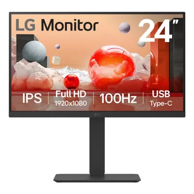 LG 24BA750-B pantalla para PC 60,5 cm (23.8") 1920 x 1080