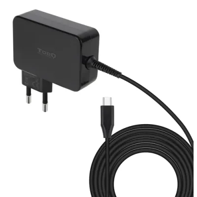 Cargador Automatico Portatil Gan Usb-c Pd 100w Negro Tooq