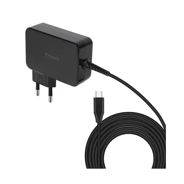 Cargador Automatico Portatil Gan Usb-c Pd 100w Negro Tooq