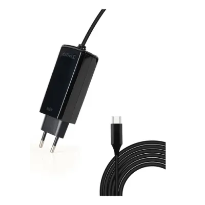 Cargador Automatico Portatil Gan Usb-c Pd 45w Cubico Negro Tooq