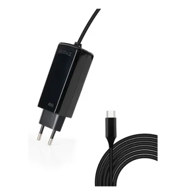 Cargador Automatico Portatil Gan Usb-c Pd 3.0 100w Cubico Negro