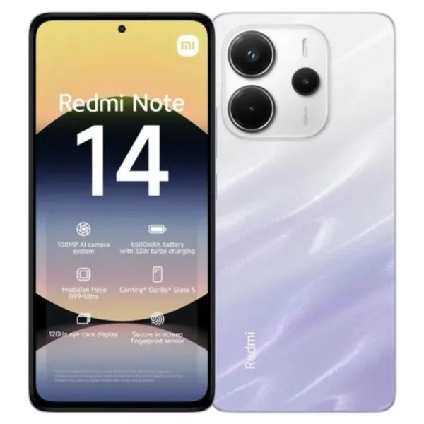 Xiaomi redmi note 14 6,67" 256gb 8gb purple