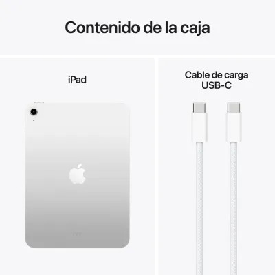 Apple iPad 11 (2025) A16 Wi-Fi+Celular 512GB Plata Apple iPad 11 (2025) A16 Wi-Fi+Celular 512GB Plata