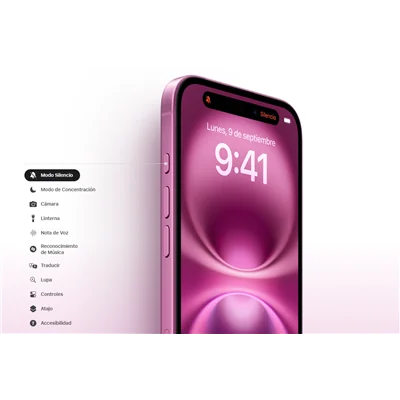 Apple iPhone 16 128GB Rosa