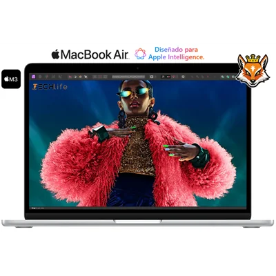 Apple Macbook Air 15.3' (2024) M3 CPU x8/GPU x10 16GB 256GB SSD