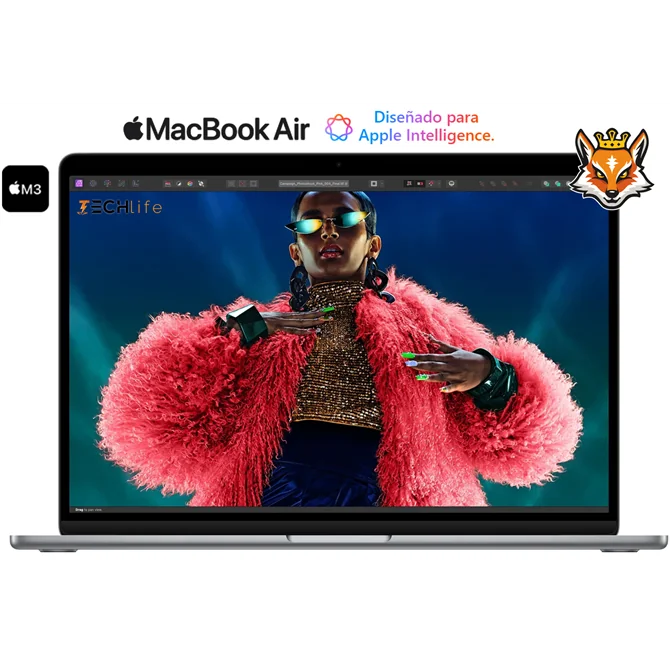 Apple Macbook Air 13.6' (2024) M3 CPU x8/GPU x8 16GB 256GB SSD