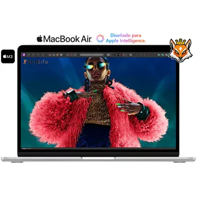 Apple Macbook Air 15.3' (2024) M3 CPU x8/GPU x10 16GB 512GB SSD