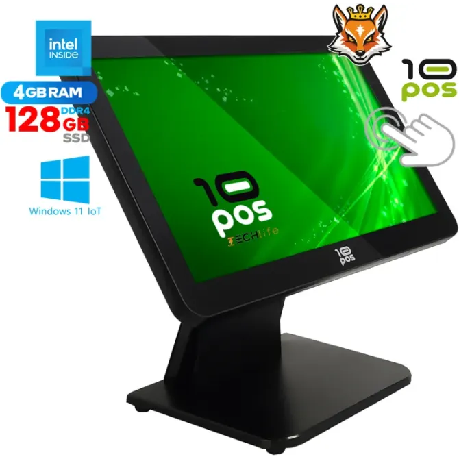 10POS FT-16N Sistema POS Todo-en-Uno Intel Celeron