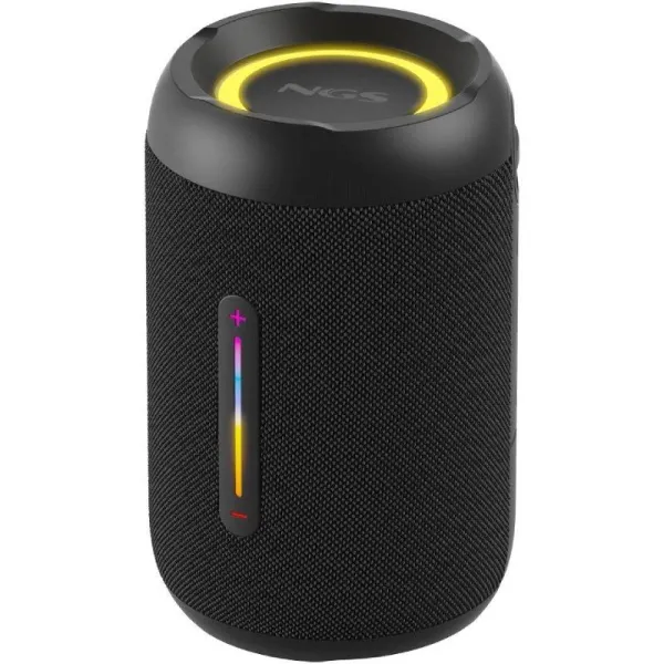 Ngs altavoz portatil bt, luces rgb ipx7