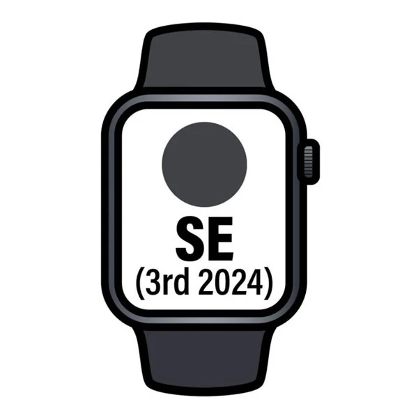 Apple Watch SE GPS 44mm Caja de Aluminio Medianoche con Correa Deportiva Medianoche M L