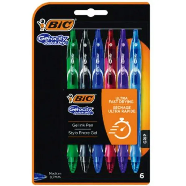 BIC Gel-ocity 6 pieza(s)