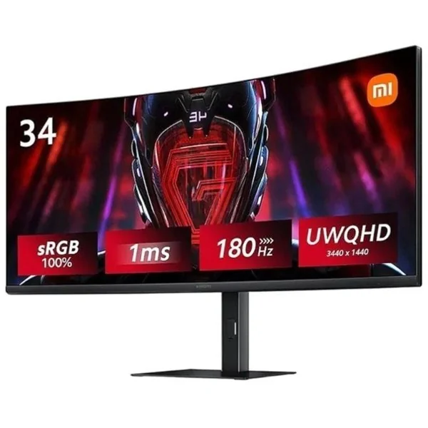 Xiaomi G34WQi 34" LED UltraWide QHD 180Hz FreeSync Curva
