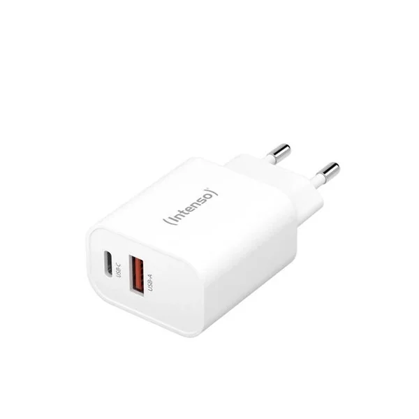 Intenso | cargador pared w30ac|1xusb-a 1xusb-c