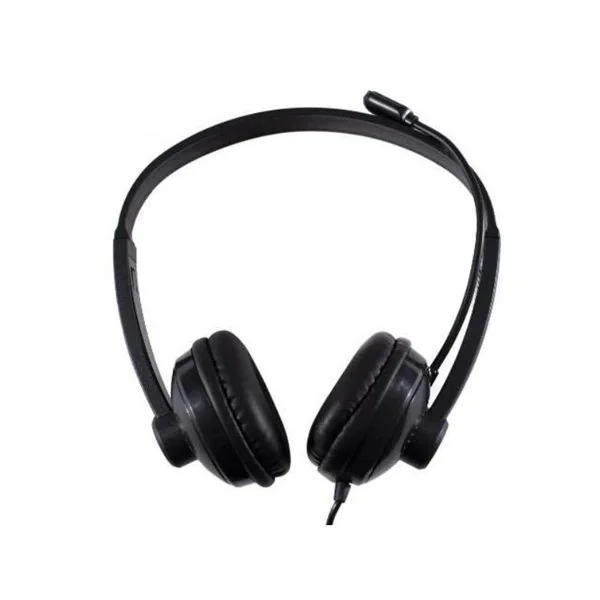 Nilox Auriculares USB con Micrófono para PC Negros 