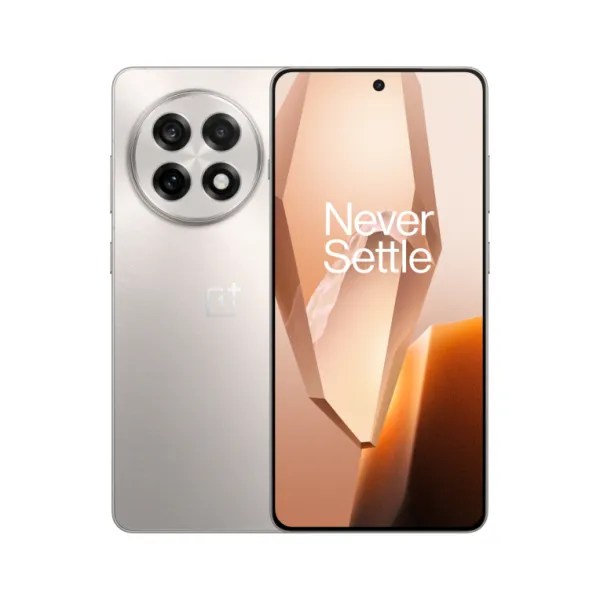 Móvil OnePlus 13R Smartphone IA 6,78" 1,5K 12GB/256GB W7 BT 5.4 Snap 8 6000mAh 80W Plata