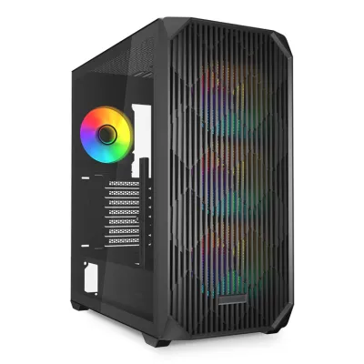 Sharkoon AK3 RGB Midi Tower Negro