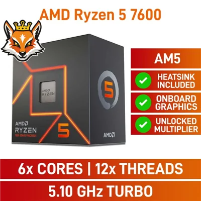 AMD Ryzen 5 7600 3.8/5.1 GHz Box