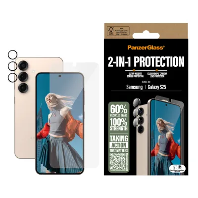 PanzerGlass - Protección completa para Samsung S25 PanzerGlass - Protección completa para Samsung S25