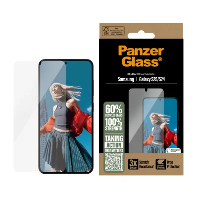 PanzerGlass Ultra Wide Fit Protector de pantalla Samsung 1 PanzerGlass Ultra Wide Fit Protector de pantalla Samsung 1
